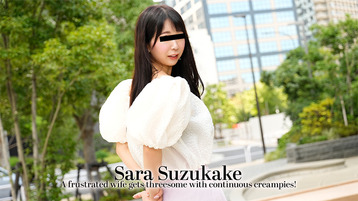 A frustrated wife gets threesome with continuous creampies! – Sara Suzukake – HEYZO – 2026-05-03 JAV Movie